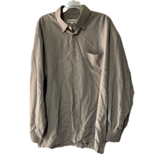 Men’s Pronto Uomo‎ button up casual shirt size XXL untucked fit